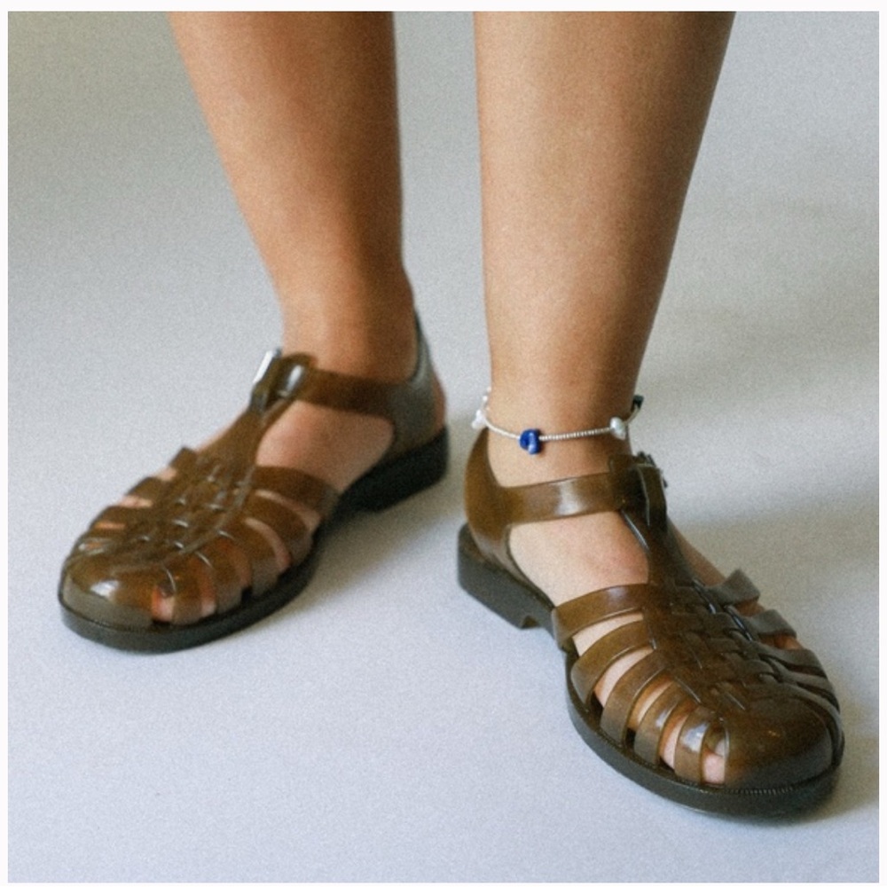Meduse Plasticana Jelly Sandals- size 41 women’s